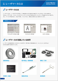レーザマーカまるわかり読本 掲載イメージ