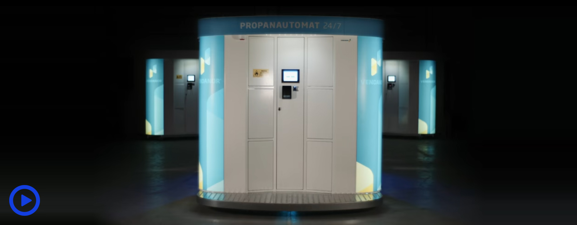 導入事例3 プロパンガス自動販売機