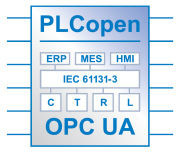 PLCopen - OPC UAコンパニオン仕様のシンボルマーク