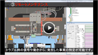 動画4．オムロンSysmac Studioと富士通株式会社iCADとの連携