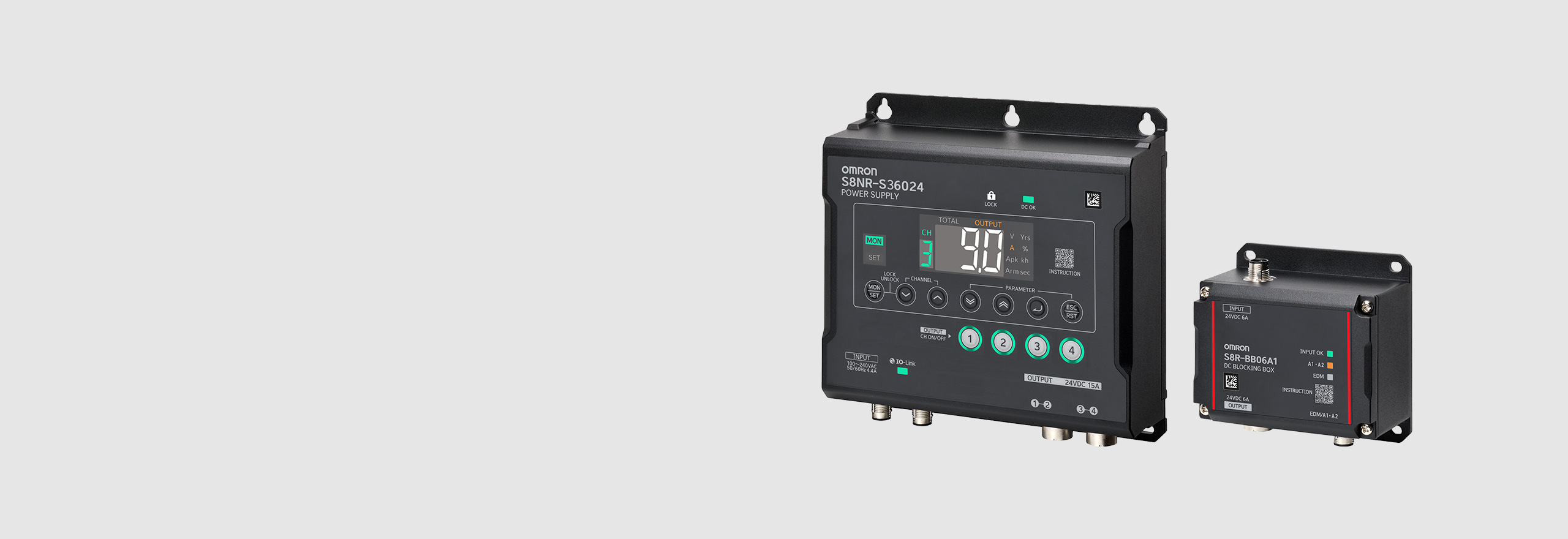 耐環境型IP67・パワーサプライ/DC遮断BOX