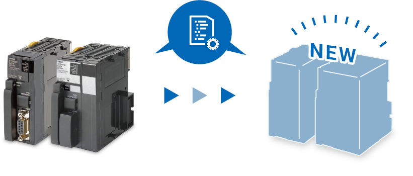 CJ2シリーズのプログラムを継承できる新しいPLC