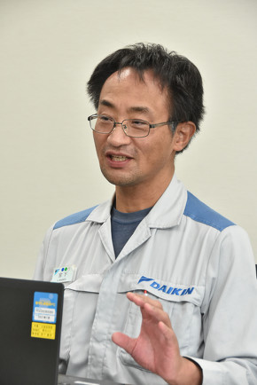 ダイキン工業 堺製作所 空調生産本部 生産技術部の宮下真司氏