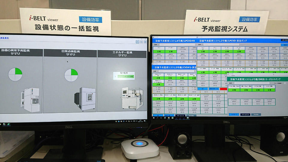 野洲監視室見える化画面