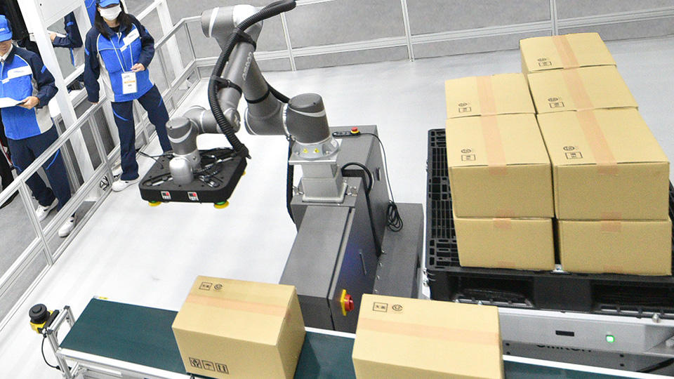 協調ロボットなら、従来からの作業場所にそのまま導入可能