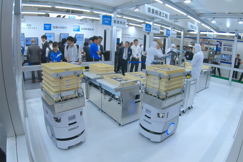 人や障害物を避けながら自律走行するモバイルロボット LDシリーズ