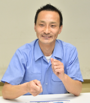 大森機械工業 技術生産本部 第1事業部 第1電気設計部 チーフの吉岡伸洋氏
