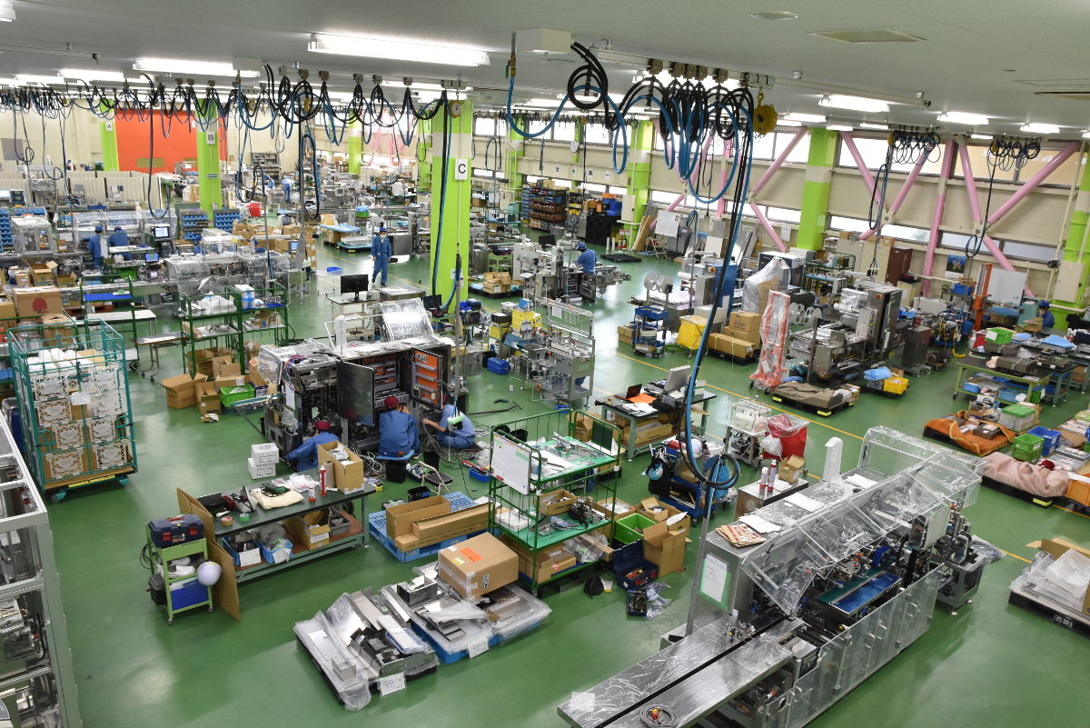 大森機械工業の「さくら工房」工場
